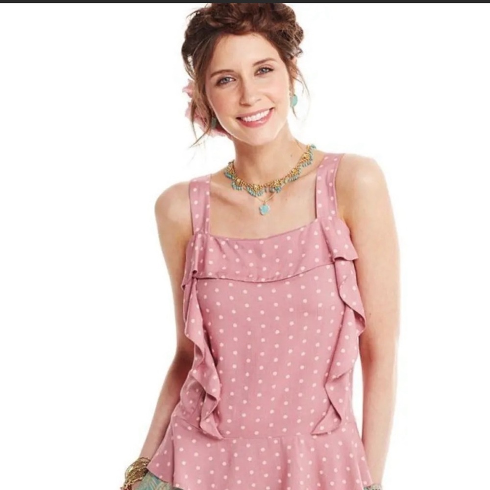 NWOT Matilda Jane polka dot top